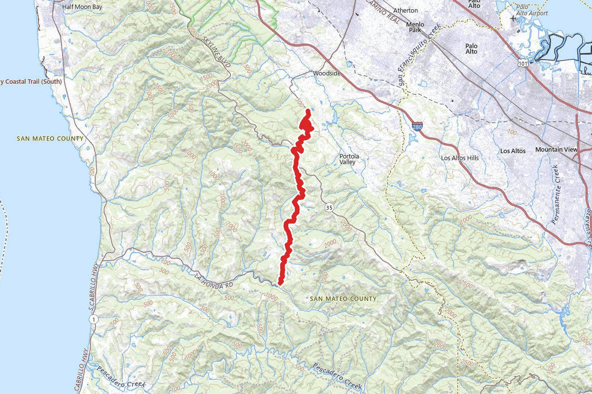 Old La Honda Road