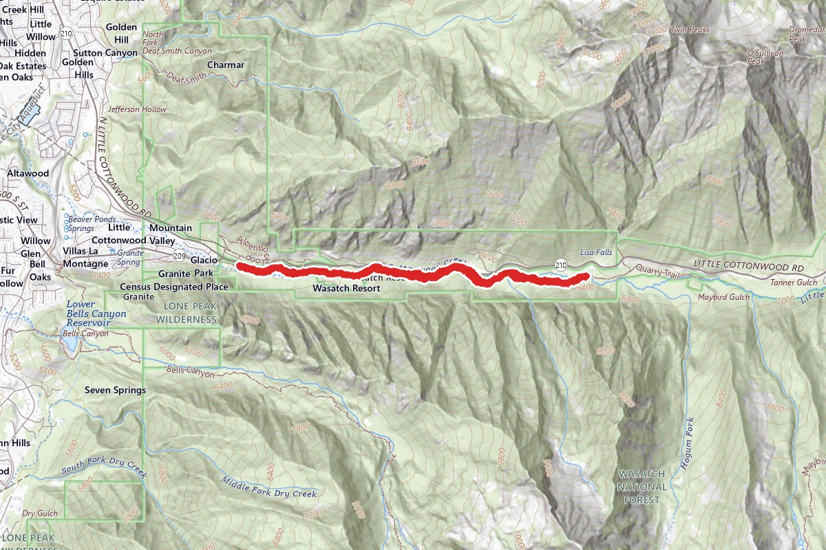 Little Cottonwood Trail