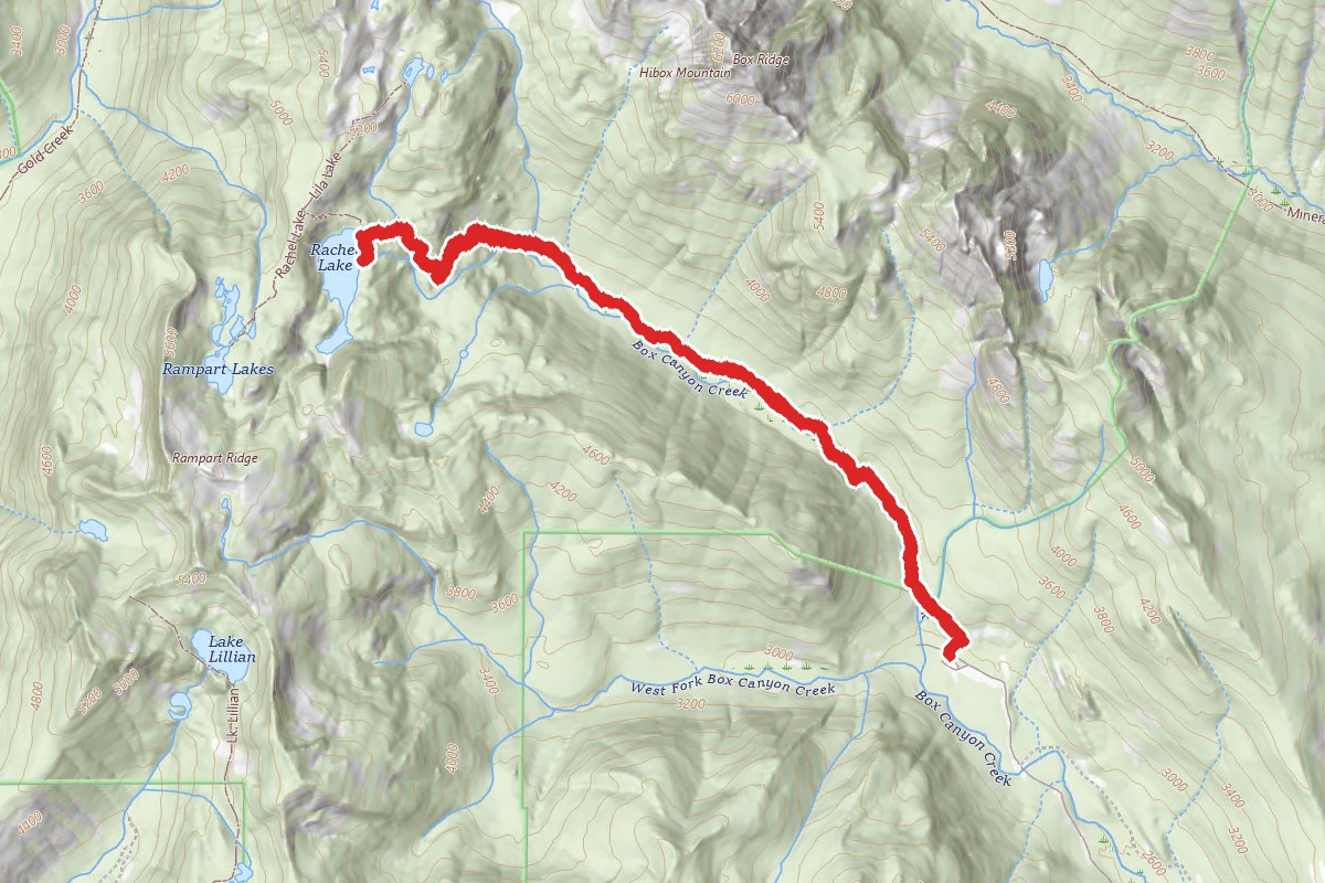 Rachel Lake Trail