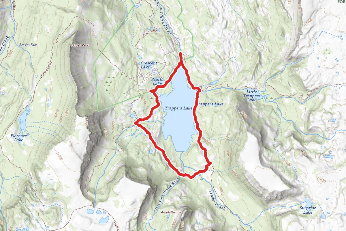 Trappers Lake Loop Trail