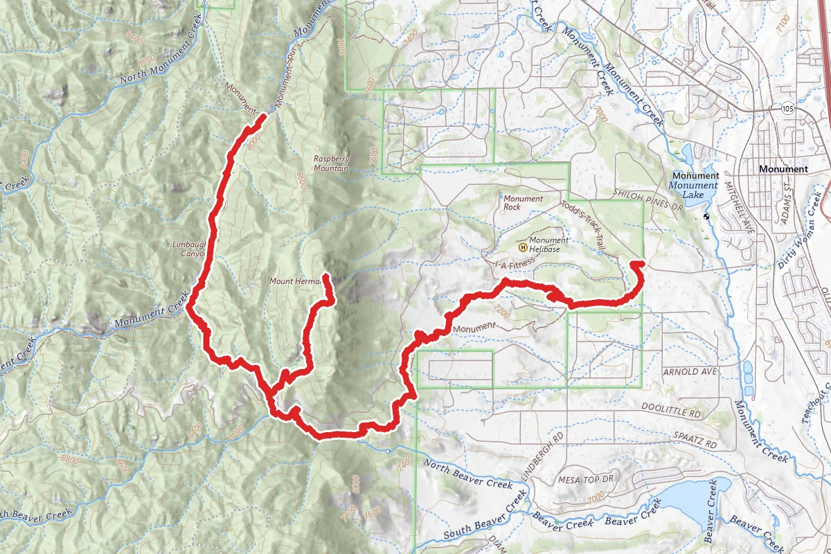 Mount Herman via Trail 715 and 716