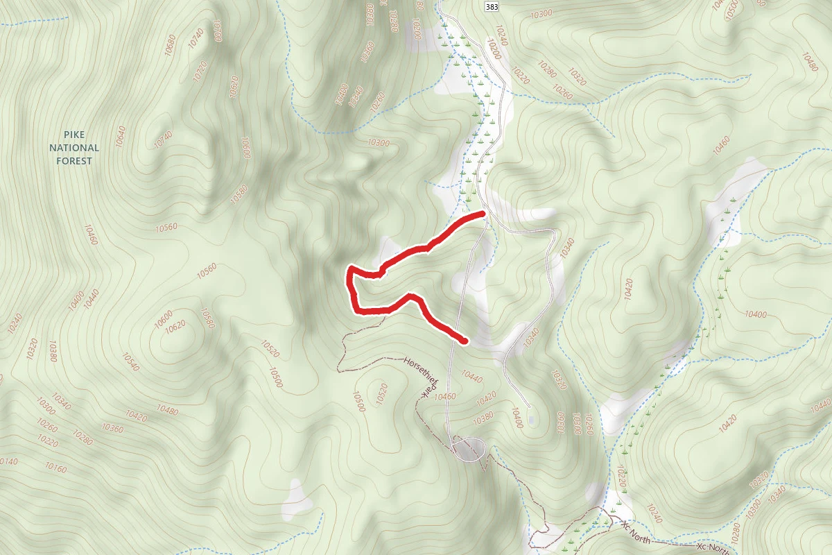 Putney Gulch to Ring the Peak Trail