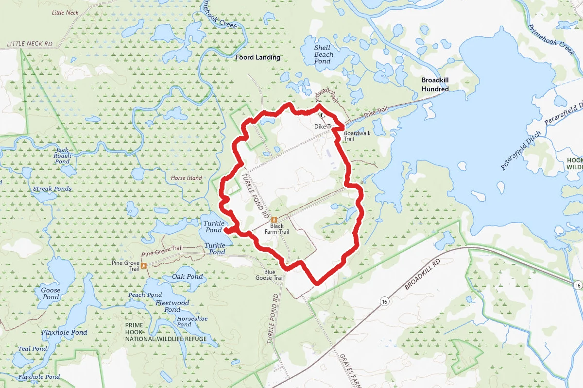 Blue Goose and Black Farm Loop