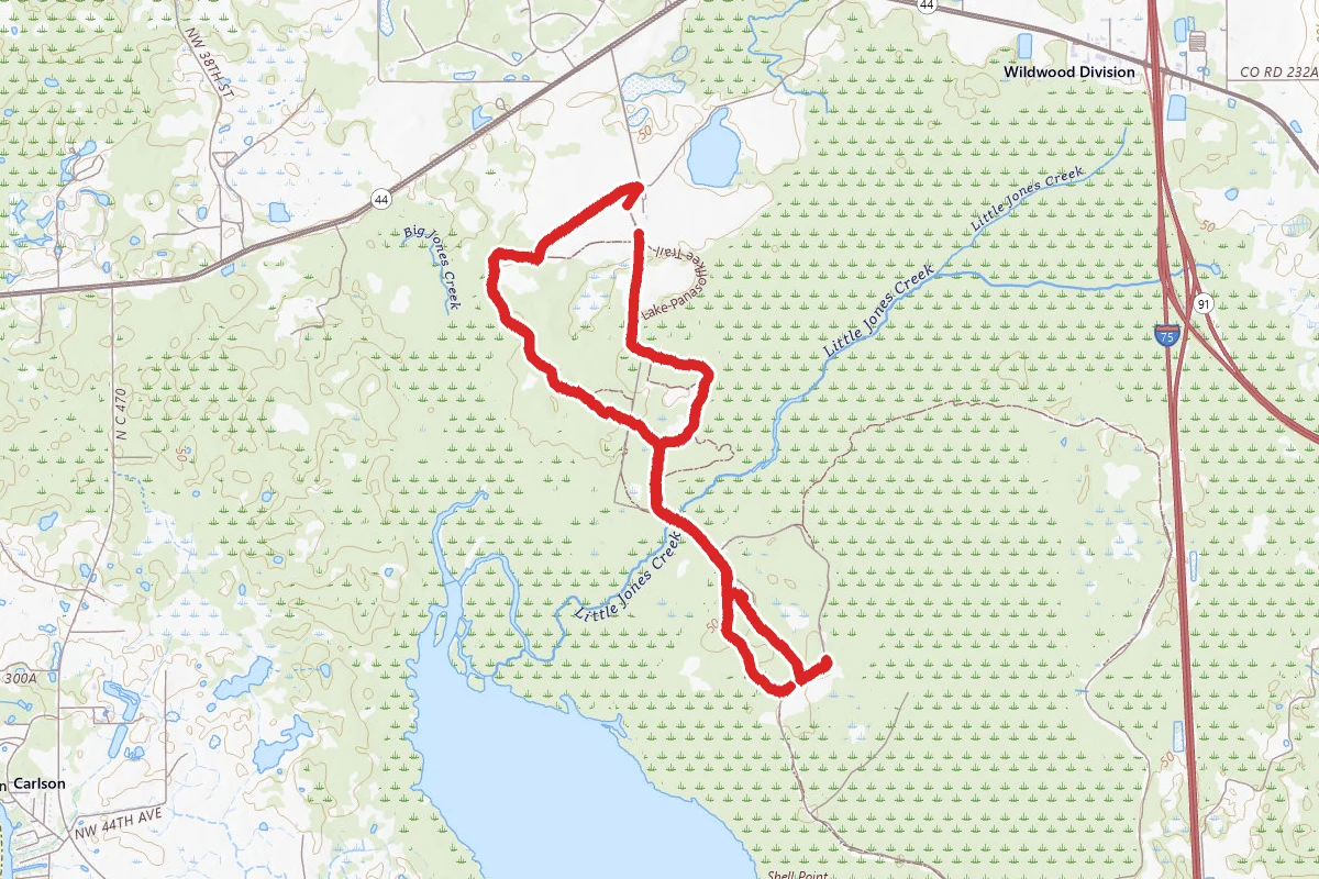 Jones Creek Trail and Triple B Loop