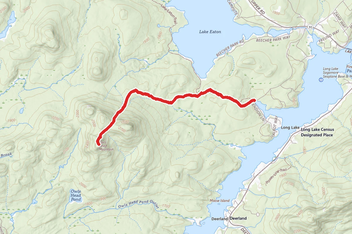 Owl's Head Mountain Trail