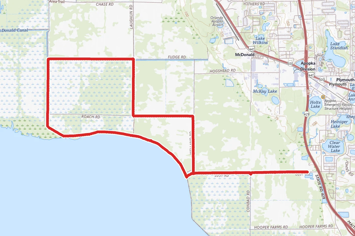 Lake Apopka Restoration Area Loop