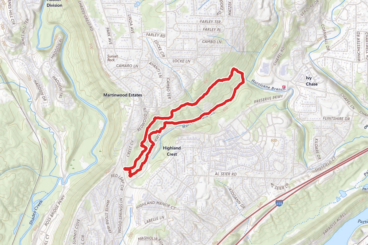 Moss Rock Preserve Trail