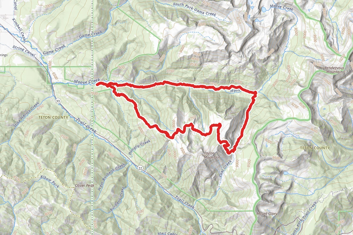 Taylor Mountain Loop Trail