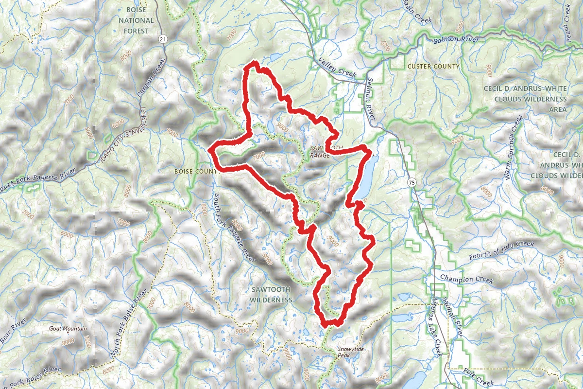 Grand Sawtooths Loop