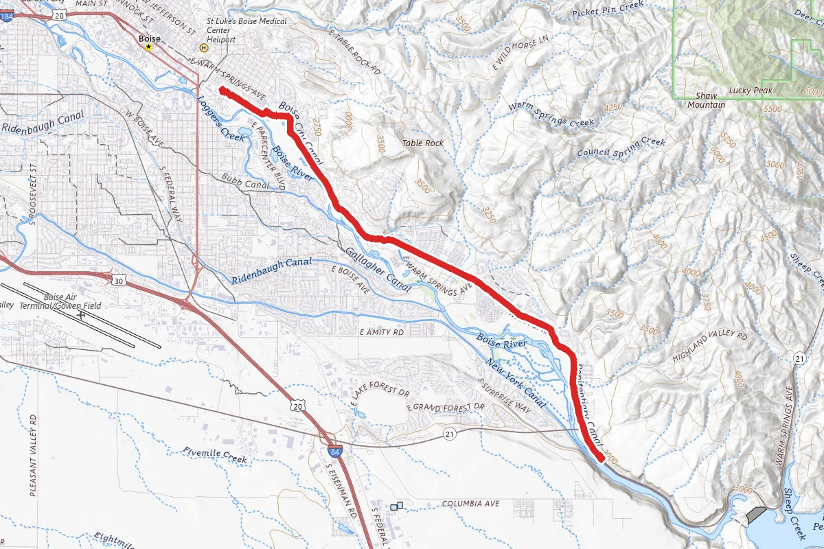 Warm Springs Trail
