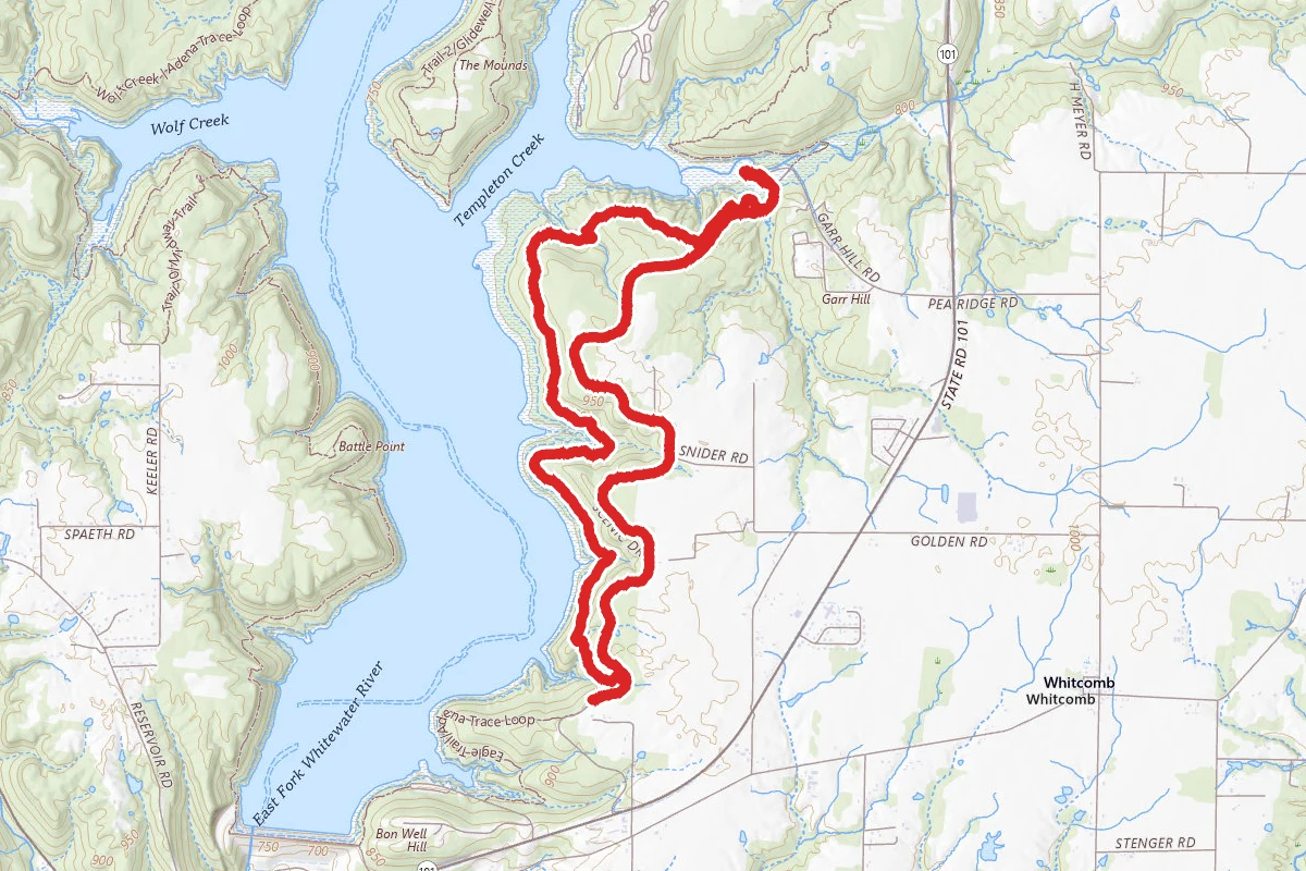Scenic and Woodside Trail Loop