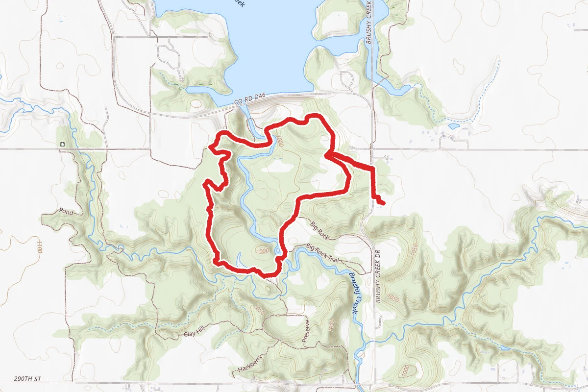 Lake, Preserve, and Meadow Trails Loop