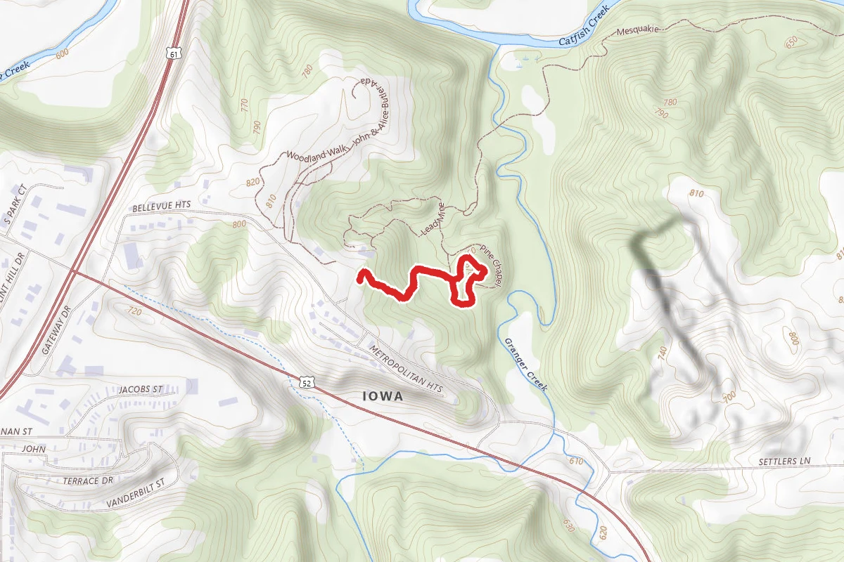 Pine Chapel Foot Trail