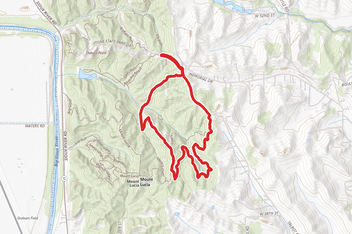Longfoot Trail and Broken Toe Trail Loop