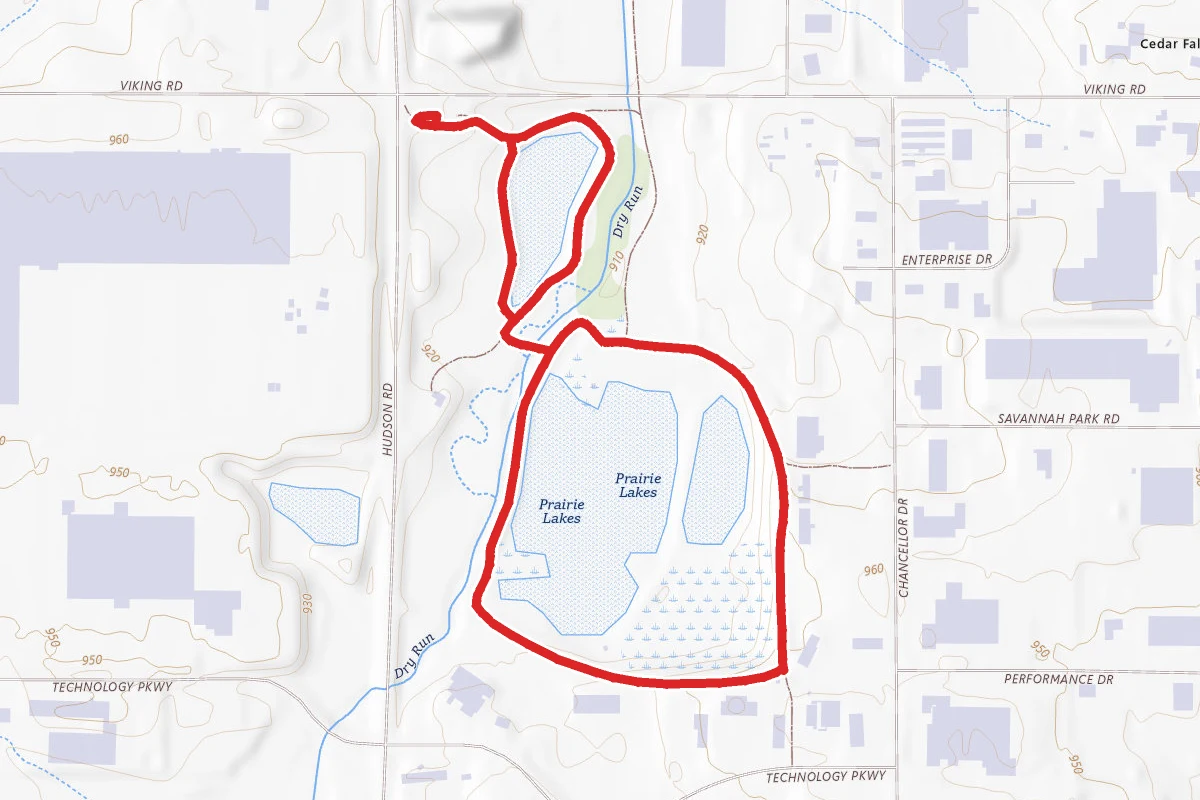 Prairie Lakes Park Trails
