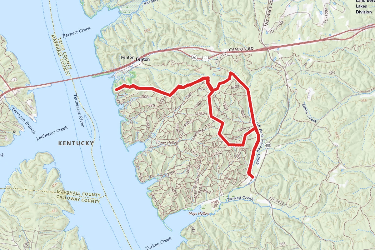 Turkey Bay OHV Trail