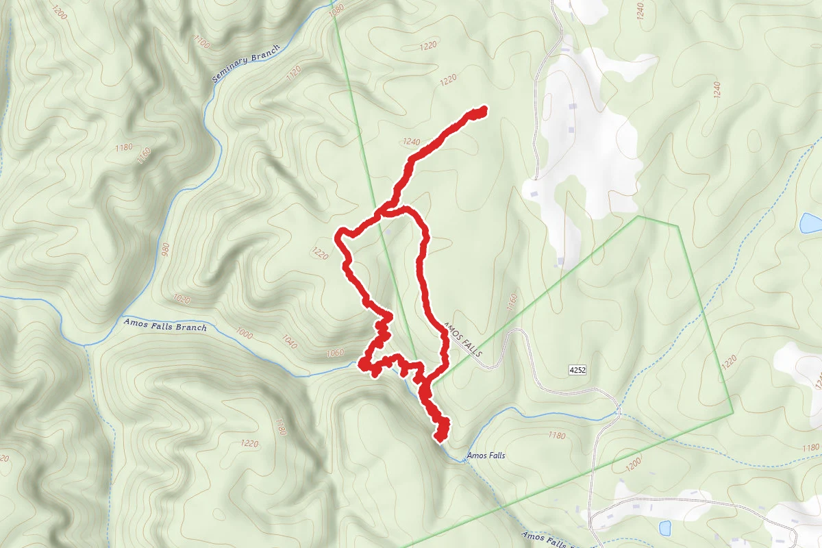 Amos Falls Trail