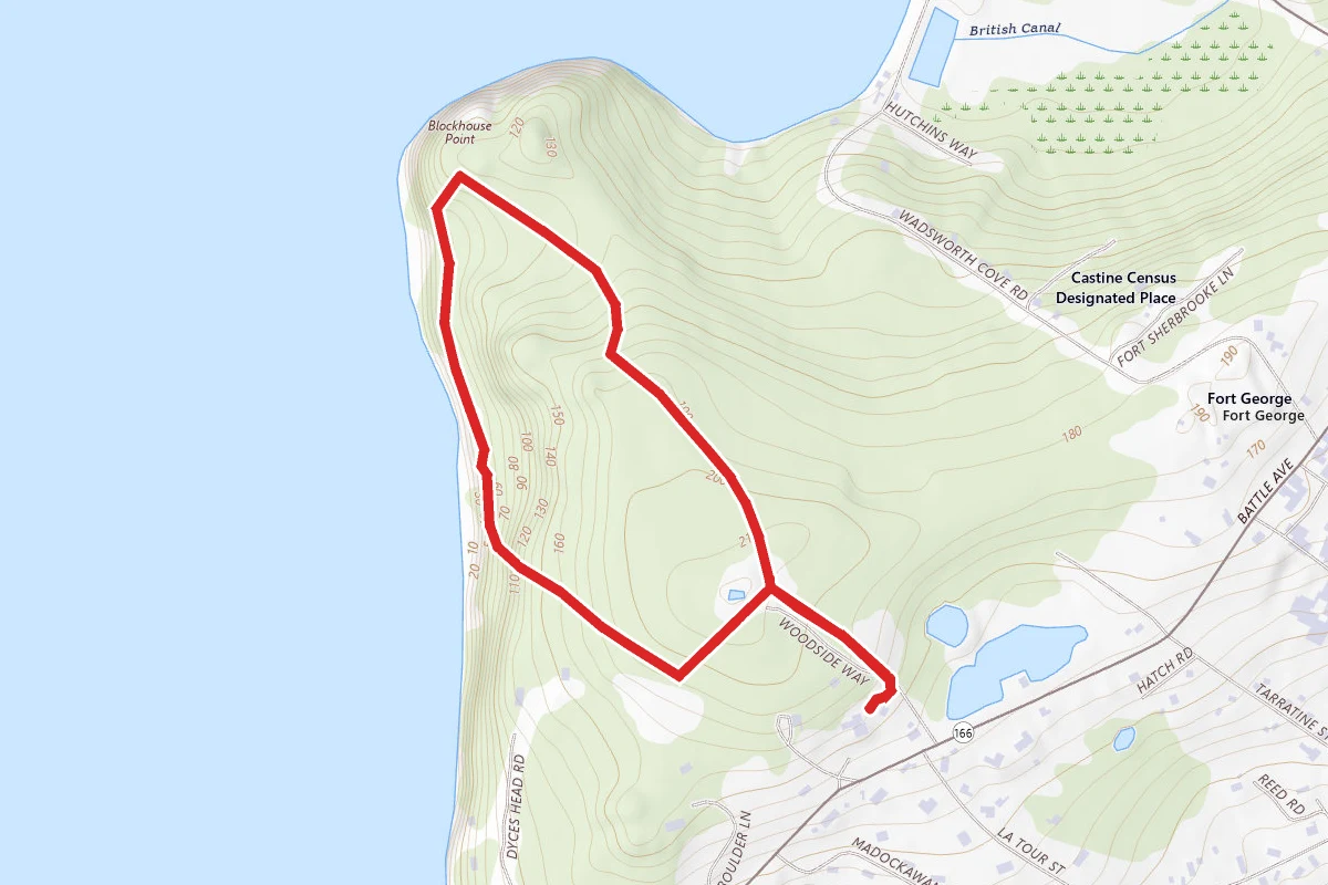 Witherle Woods Preserve Loop