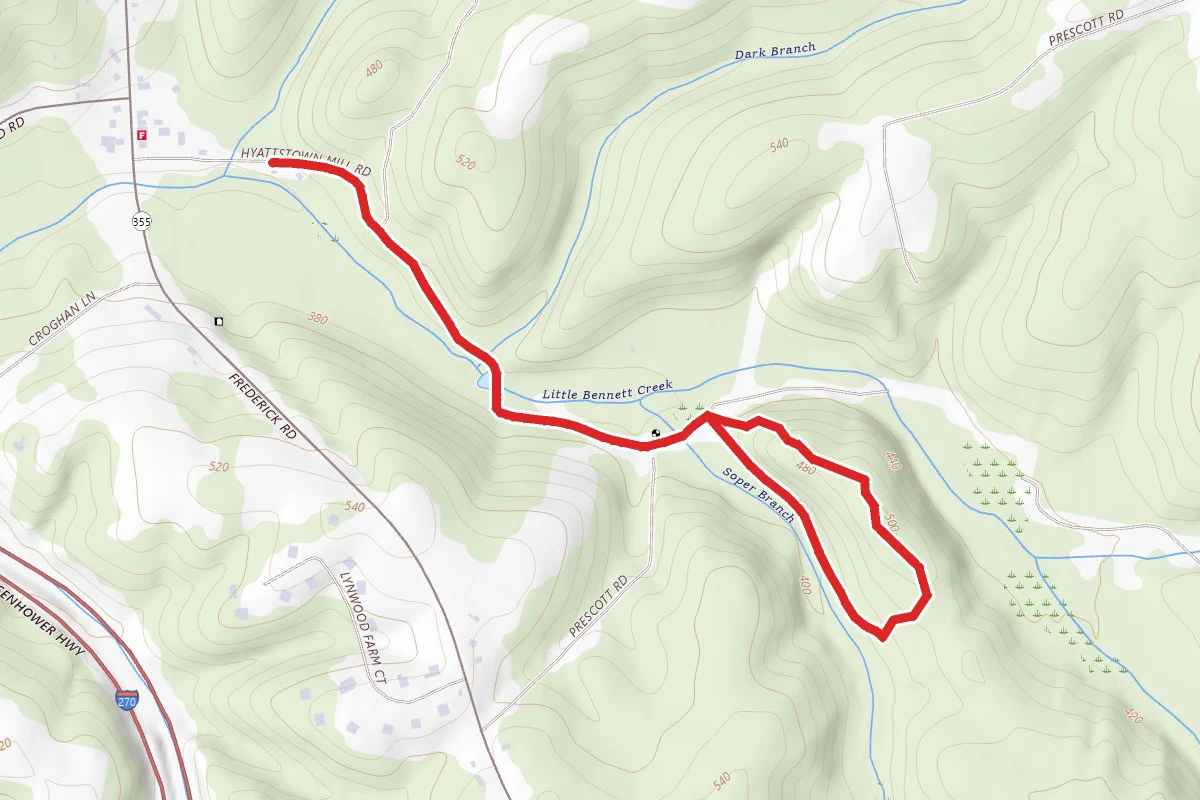 Owl Ridge and Bennett Ridge