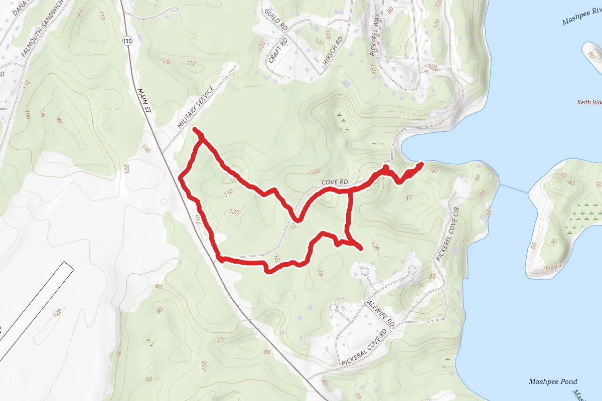Pickerel Cove Recreation Area Loop