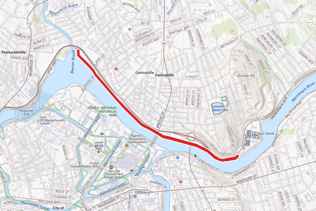 Merrimack River Bike Path