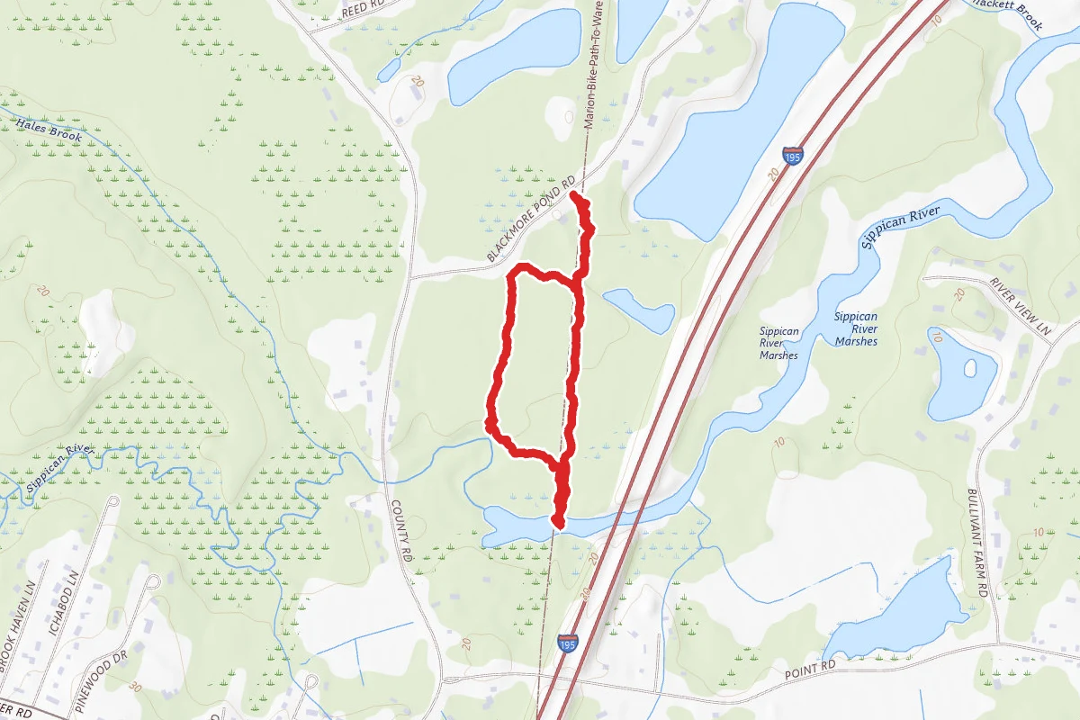 Tweedy and Barnes Conservation Area Loop