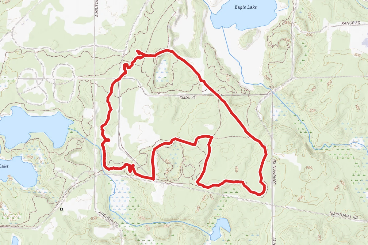Red and Yellow Trails Loop
