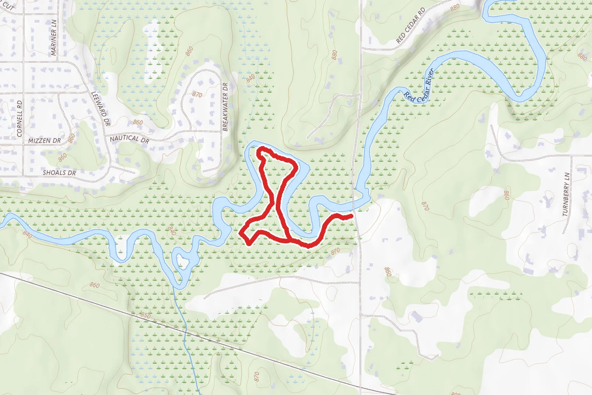 Yellow Loop via Red Trail