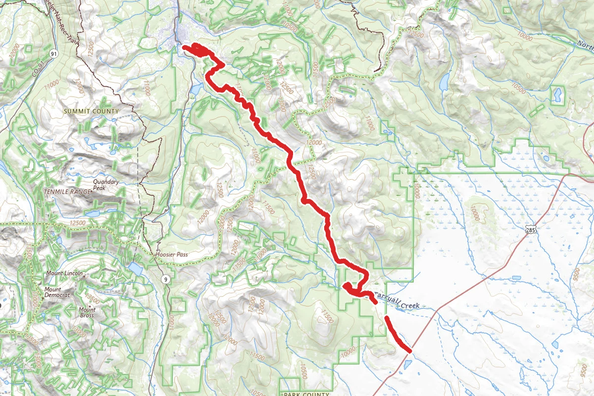 Boreas Pass Road