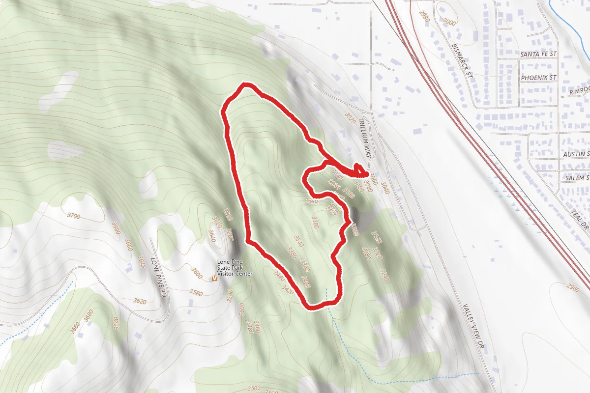 Raptor's Rest and Cliff Trail Loop