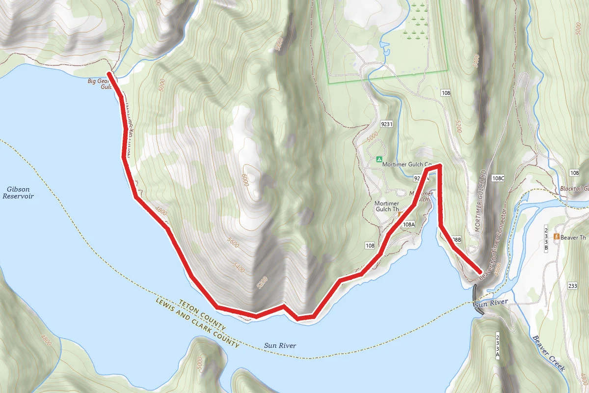 Gibson Reservoir