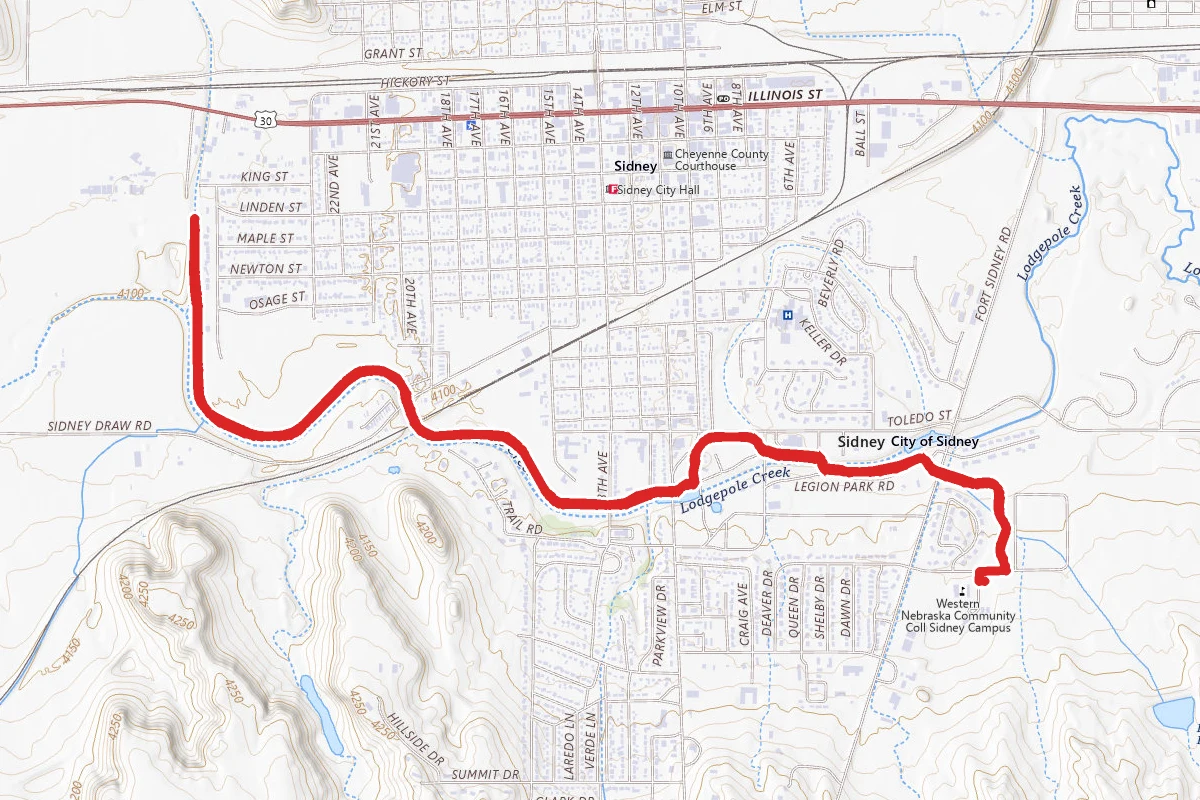 Sidney Deadwood Trail