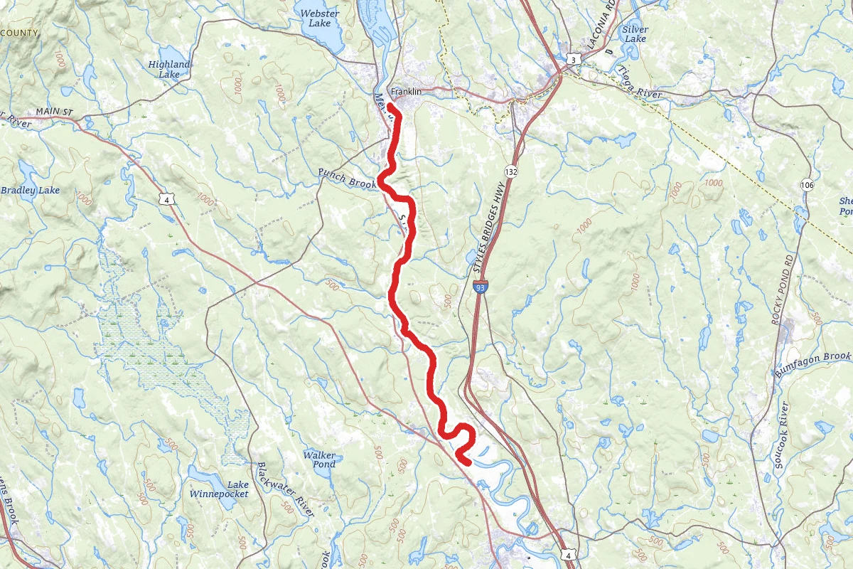 Merrimack River - Franklin to Boscawen