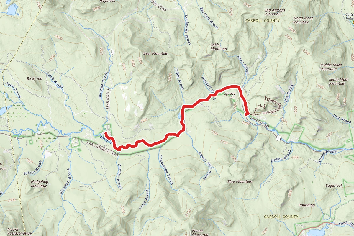 Lower Nanamocomuck Trail