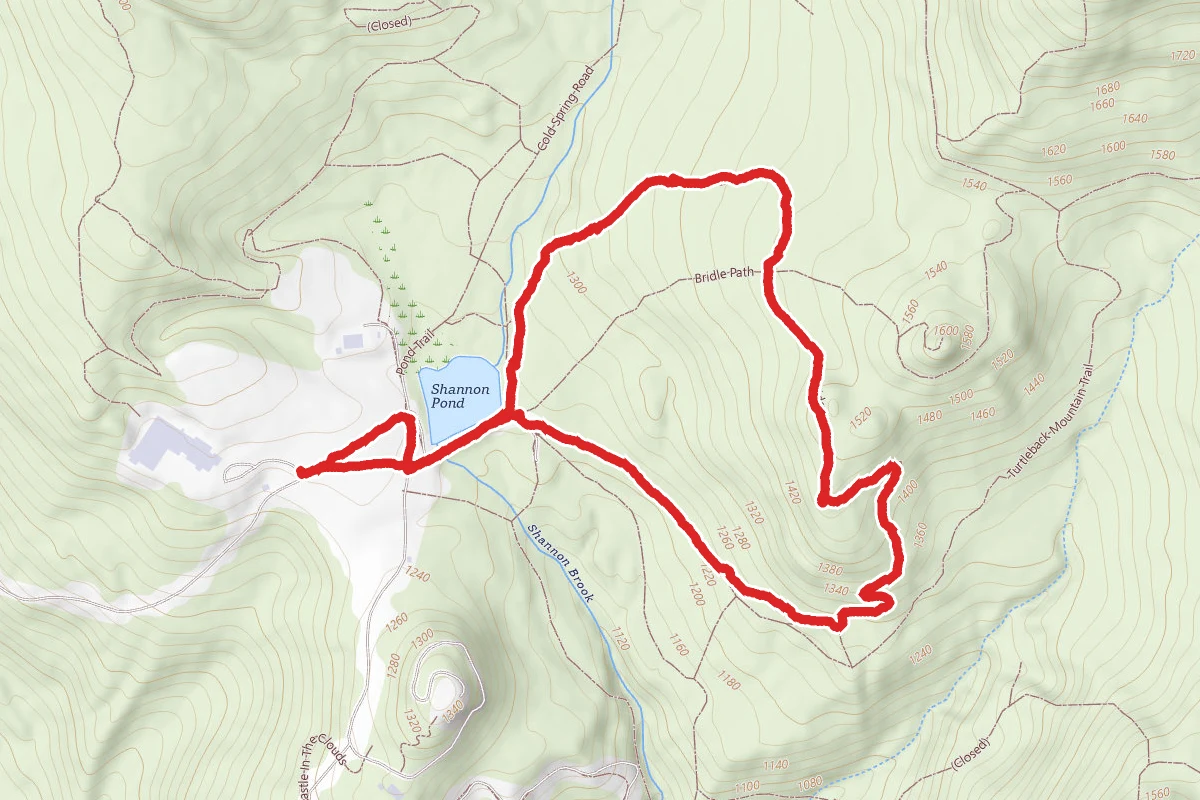 Turtleback Mountain Trail and Oak Ridge Trail Loop