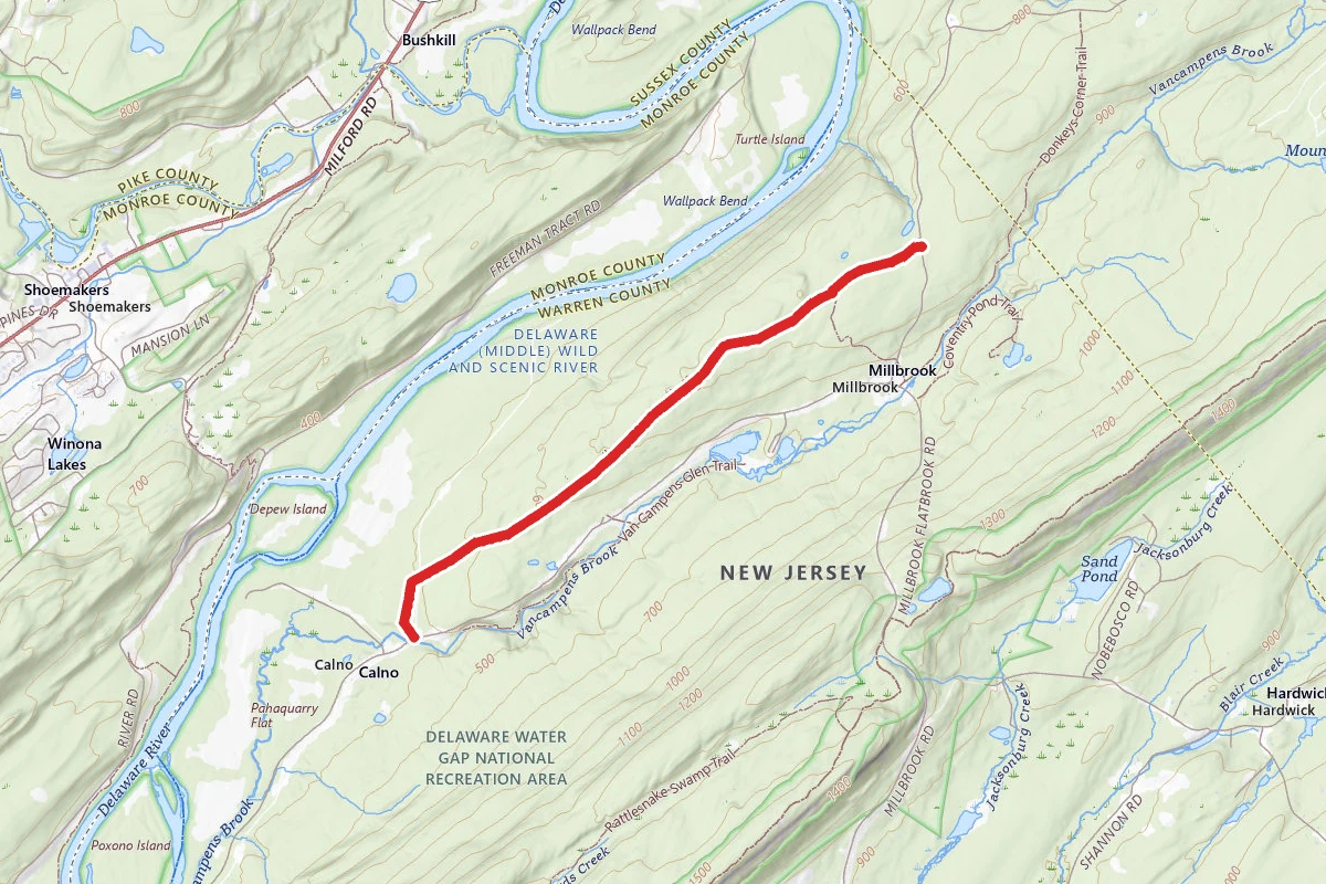 Hamilton Ridge Trail