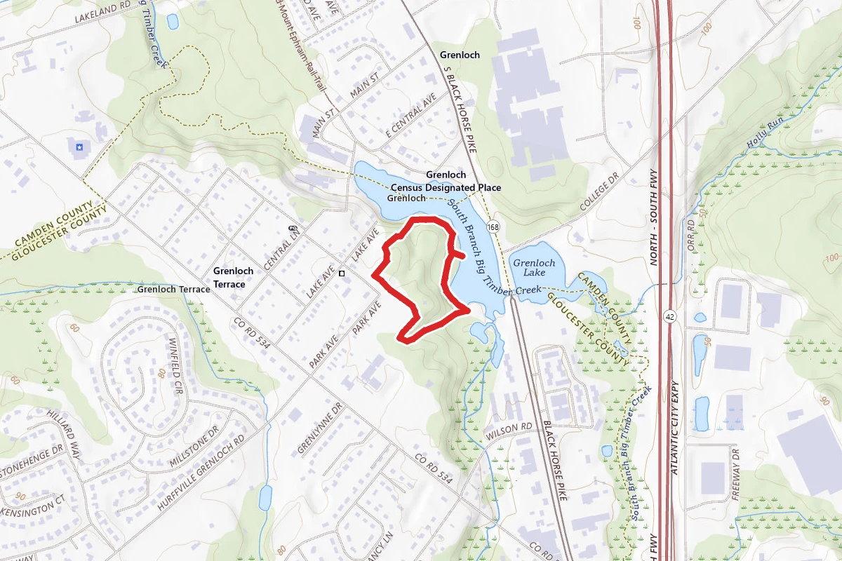 Grenloch Lake Trail