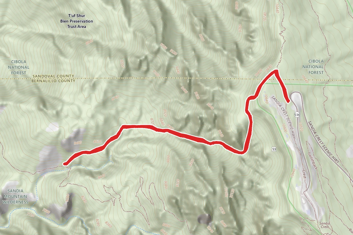Chimney Canyon Trail #137A