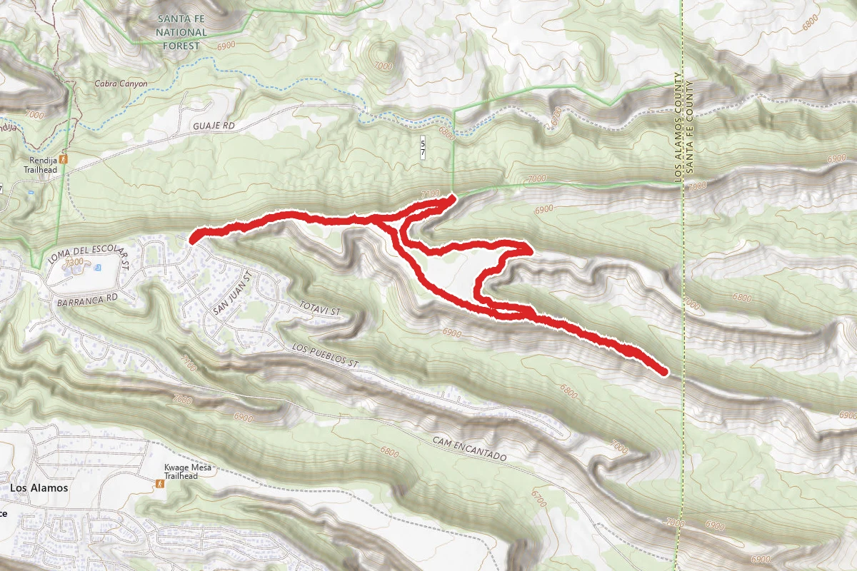 Deer Trap Mesa Trail