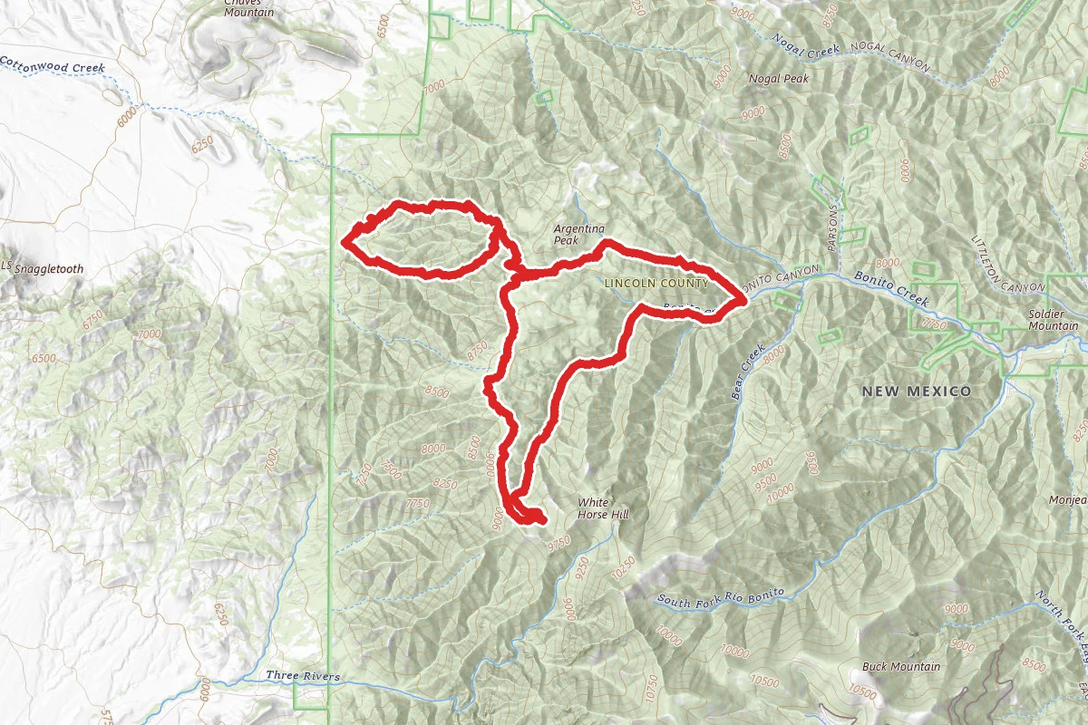 Big Bonito Loop Trail