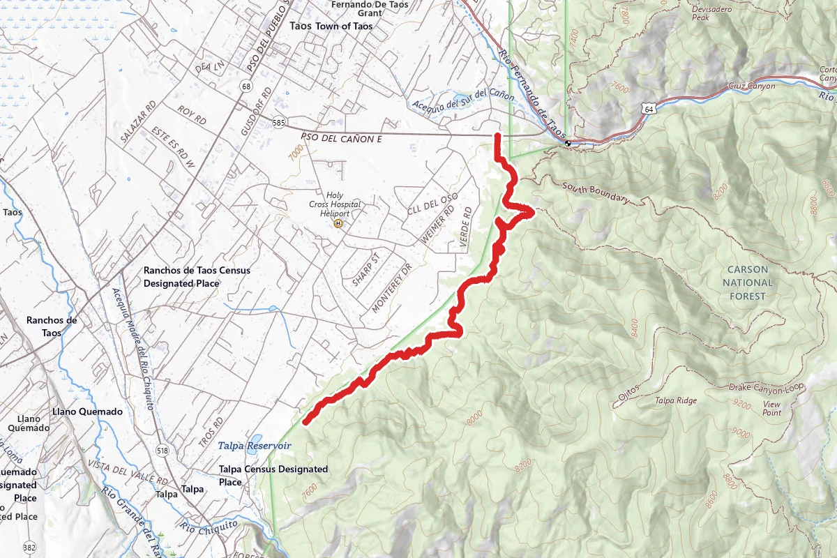 Talpa Traverse Trail