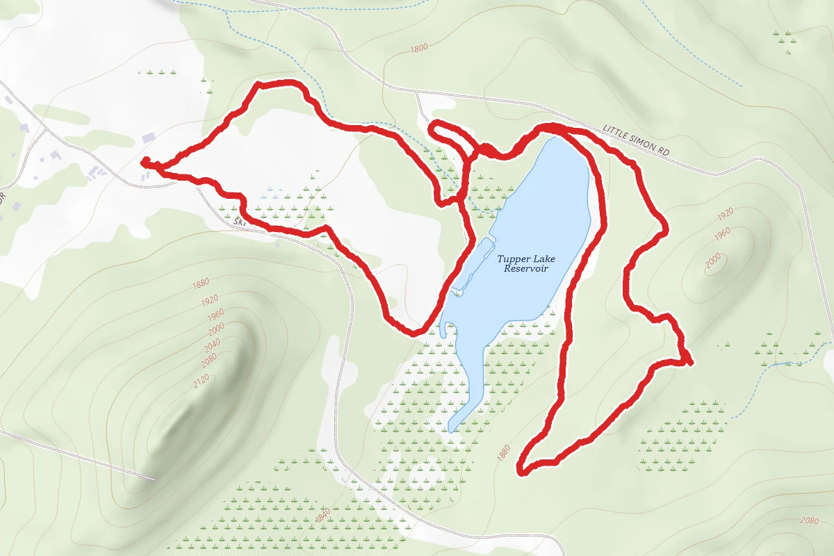 James C Frenette Cross Country Ski Trails