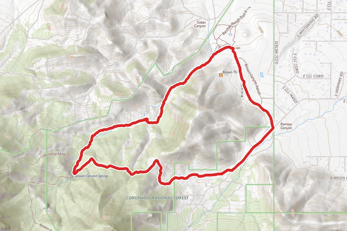 Brown Canyon Trail