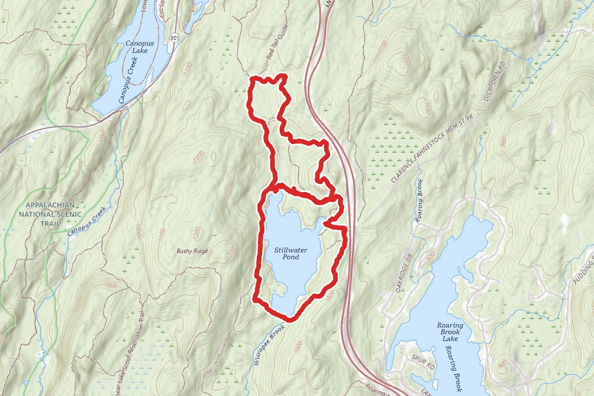 Stillwater Pasture Loop via Roaring Brook Trail