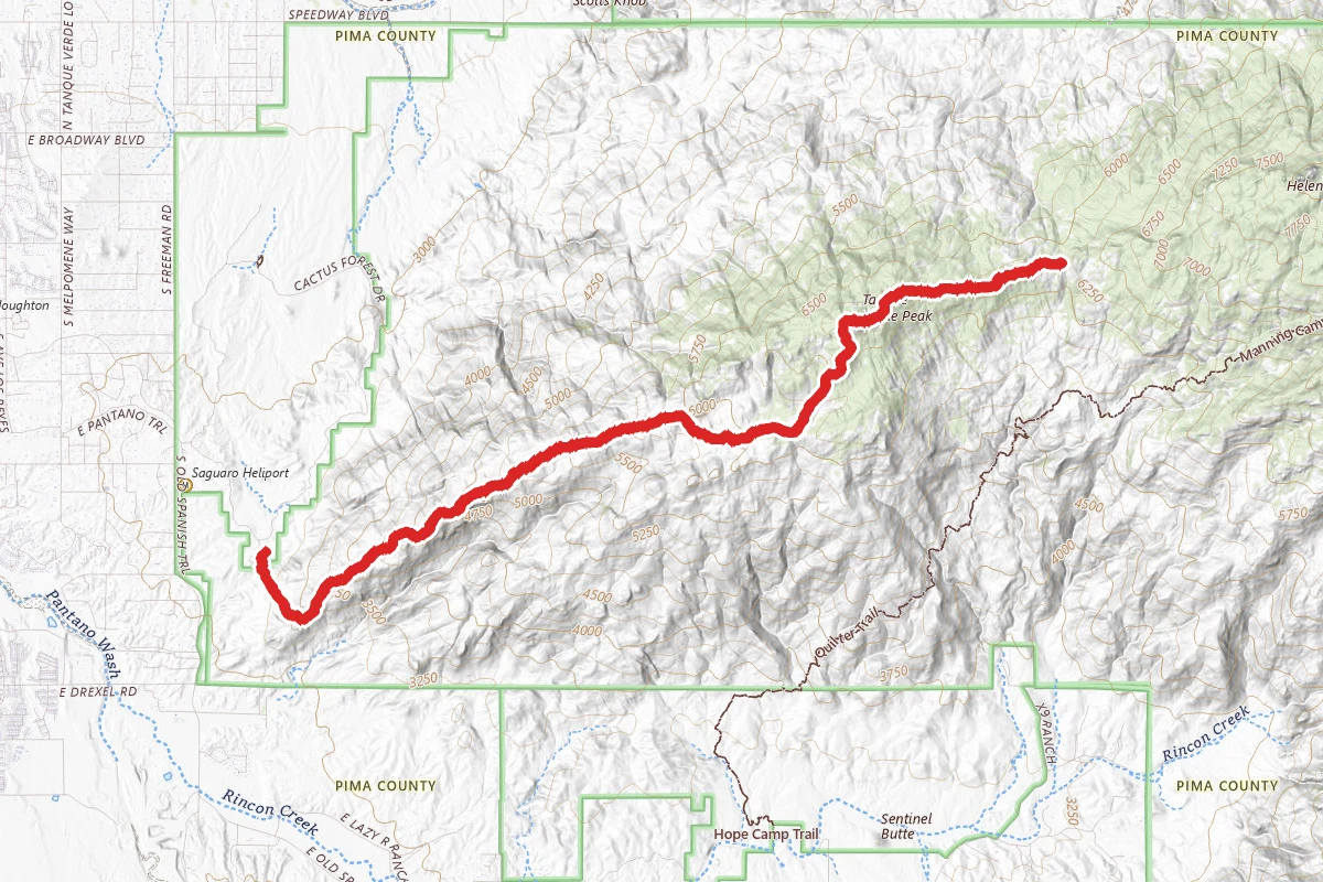 Tanque Verde Ridge Trail