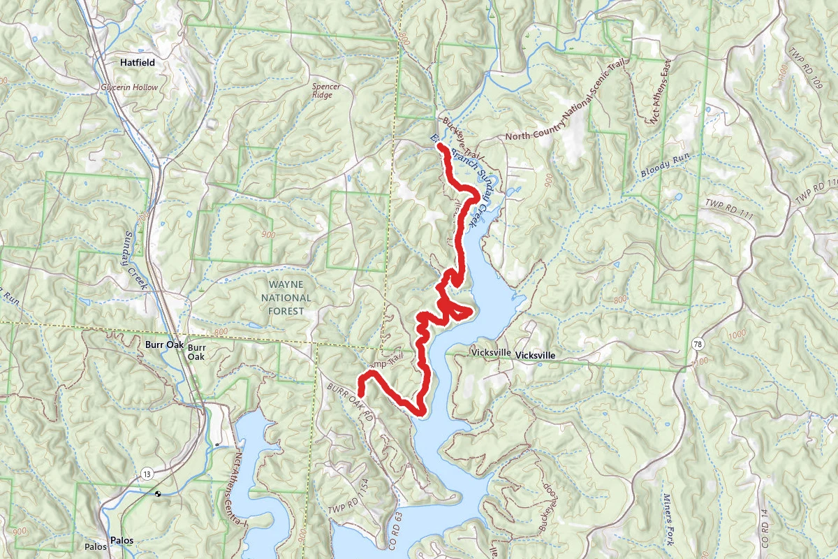 Wildcat Hollow Backpack Trail