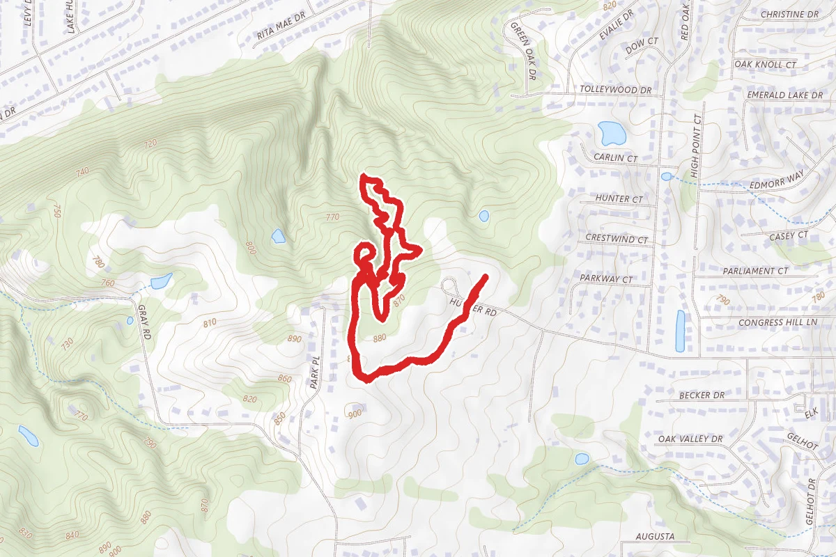 Harbin Park Green Trail