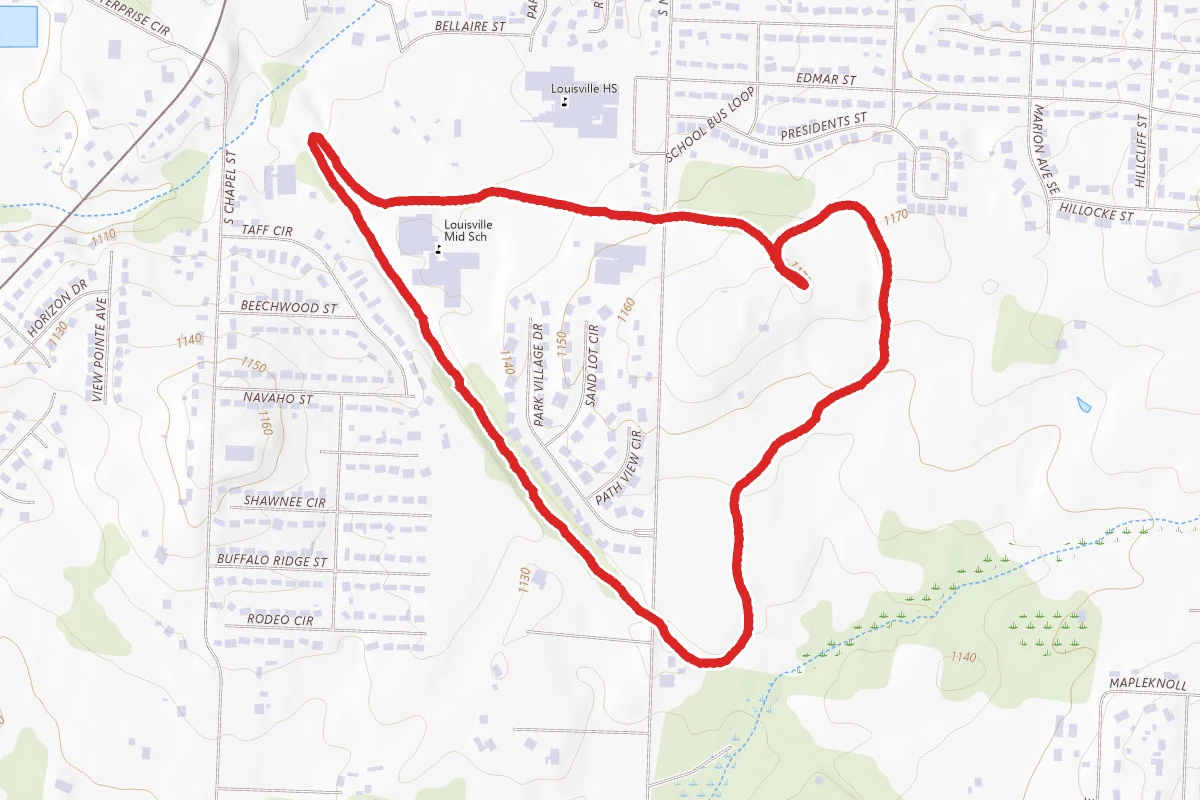 Nickel Plate Loop from Mary C. Metzger Park