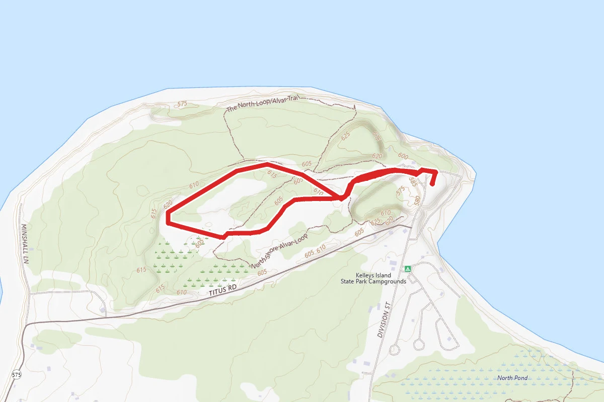 Kelleys Island State Park Trails