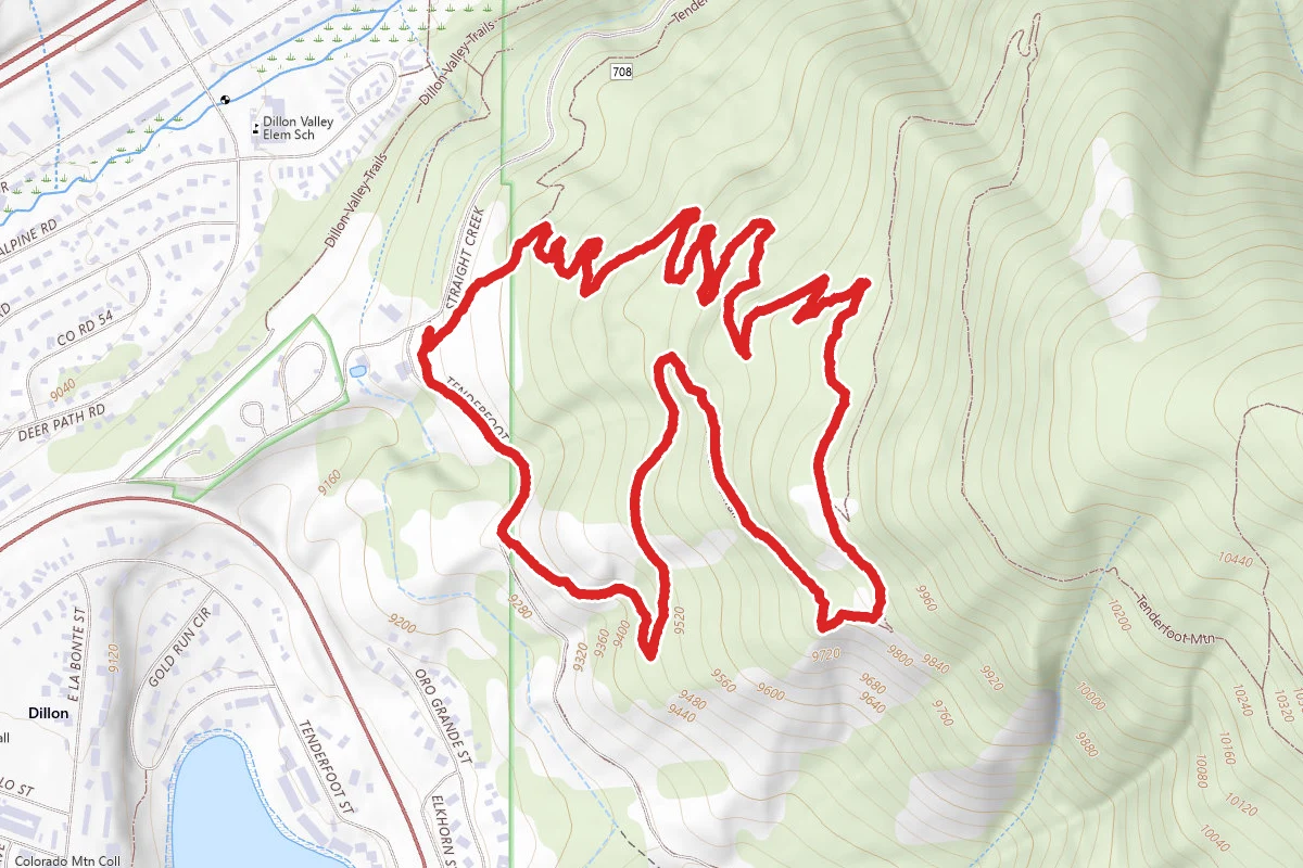 Tenderfoot and Oro Trail Loop